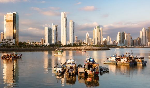 Vista de La Ciudad de Panamá