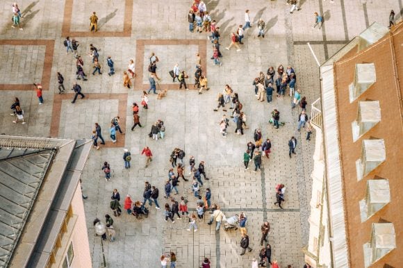 Cross country skiing marathon