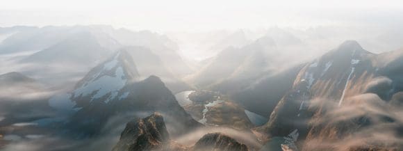 Moving lights on a road