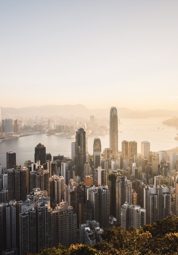 Hong Kong harbour view