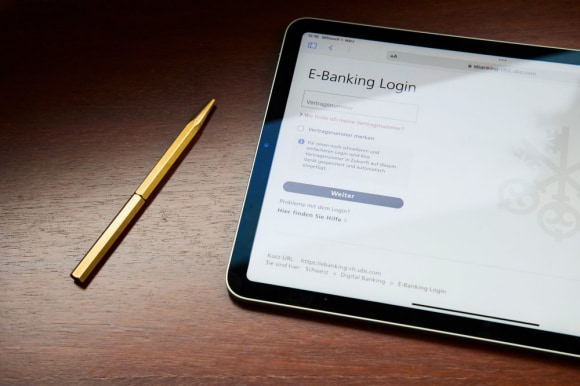 Bank statement showing in the mobile