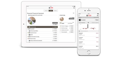 Smart phone next to a tablet