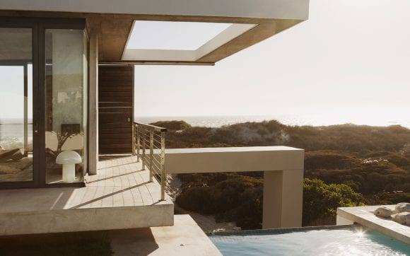 Illustration of commercial and residential real estate with core, core-plus, value-add, and opportunistic strategies.