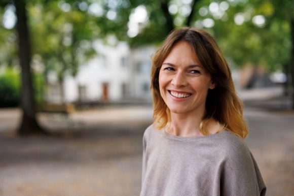 Portrait of Women smiling