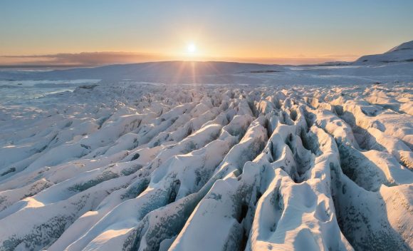 Sunset on Iceland