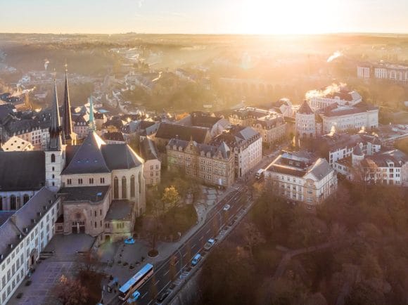 Luxembourg city view