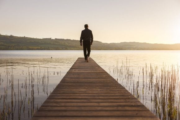 Picture of person walking