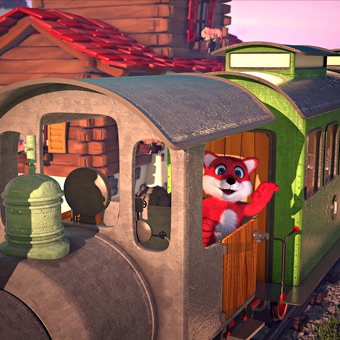 Eine Zugfahrt ist um ein Vielfaches umweltfreundlicher als eine Spritztour mit dem Auto.