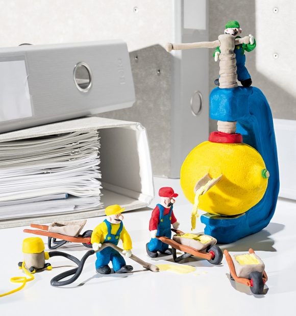 Se si procede per tempo e in modo ragionato, con una liquidazione controllata è possibile realizzare nel miglior modo possibile gli attivi di una ditta. Così alla fine resta qualcosa anche al proprietario. Foto: Patrick Hari