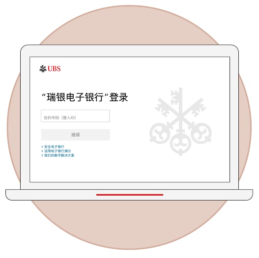 E-banking login