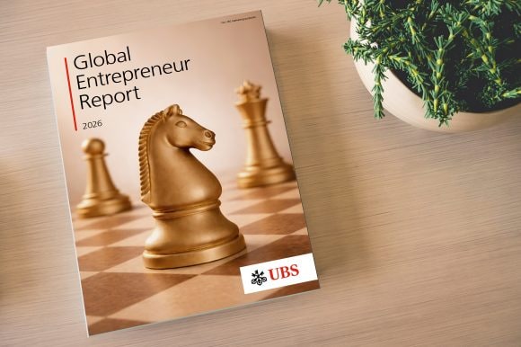Top down view of UBS Global Entrepreneur Report