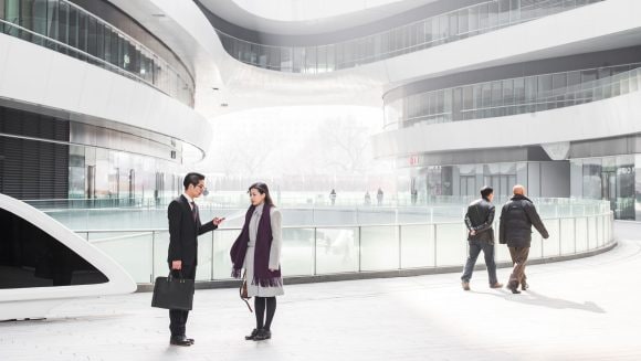 businessman and businesswomen