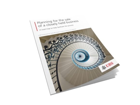 Cover of Planning for the sale of a closely held business