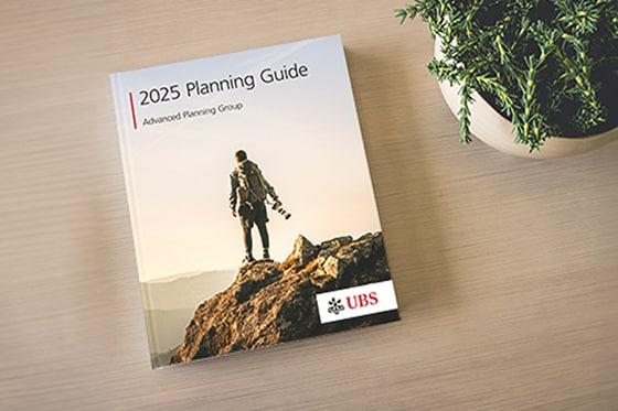 Cover of Planning Guide on table